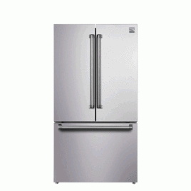 ‌Nevera Kenmore 36" Puerta francesa ("French Door") 3 puertas, 21 pies cúbicos, acero.