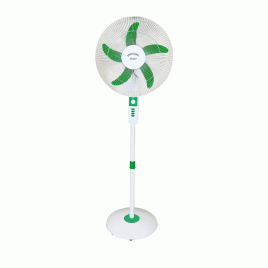 Abanico de pedestal Universal 18”, Verde.