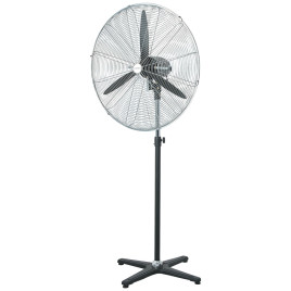 Abanico de pedestal industrial Westinghouse 26”, platinado.