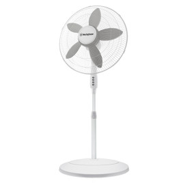 Abanico de pedestal Westinghouse 18”, Blanco.