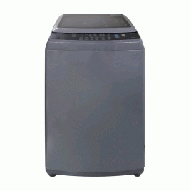 Lavadora automatica Midea, 24", 29 libras, Gris.