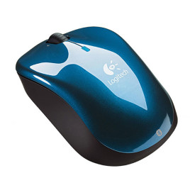 Logitech V470 Cordless Laser Mouse - Notebooks with Bluetooth - Blue