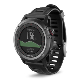 Garmin, Fenix 3 Multi Sport Training GPS Watch HRM Run Bundle - Black