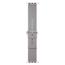 Apple Watch 38mm Woven Nylon Band - Pearl