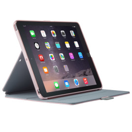 Speck StyleFolio - iPad Air 2 IINKED FreshFloral Pink/Nickel Grey