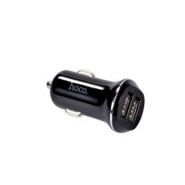 Hoco Double porter car charger - Black