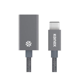 Kanex USB-C to USB3.0 Adapter - DuraBraidTM - Silver - 8.25in/21cm