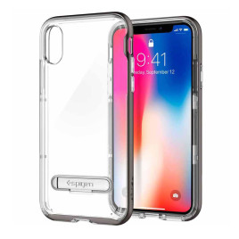 Spigen Apple iPhone X Crystal Hybrid - Gunmetal