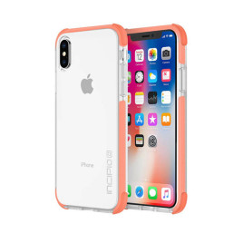 Incipio Reprieve Sport for iPhone X - Coral/Clear