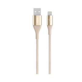 Belkin Duratek Lightning to USB Cable 4Ft - Gold