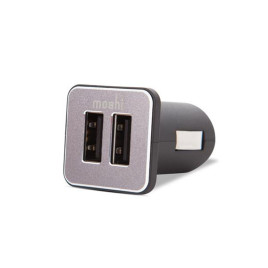 Moshi Revolt Duo Car Charger - Black