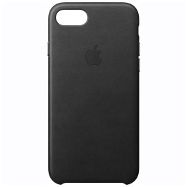 Apple iPhone 7 Leather Case - Black