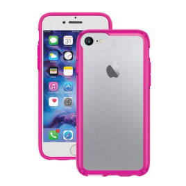 Speck GemShell Case for iPhone 6/6s/7 - Clear/Lipstick Pink