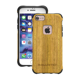 Ballistic Urbanite Select for iPhone 7 - Black/Honey Wood