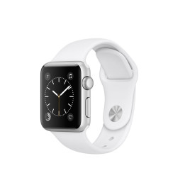 Apple Watch Sport S1 38mm Silver Aluminum Case with White Sport Band