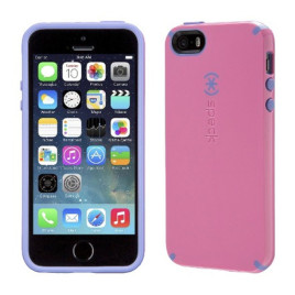 Speck CandyShell Case for iPhone 5/5s/5SE - Flamingo Pink/Wisteria Purple