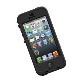 LifeProof Nuud Case for iPhone 5/5s -  Black/Smoke