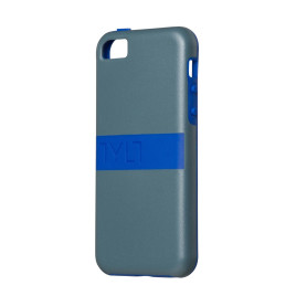 Tylt Band Case for Apple iPhone 5C - Grey/Blue 