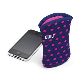 Built NY Neoprene Sleeve for iPhone - Mini Dot Navy