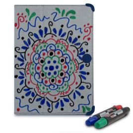 MarBlue Graffiti iPad Air Grey/Blue