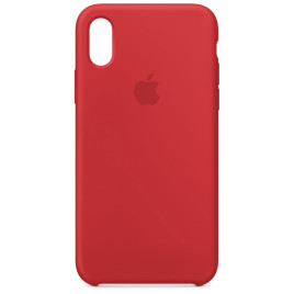 Apple iPhone X Silicone Case - RED