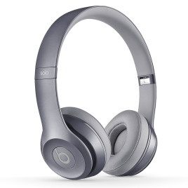 Beats Solo 2.0 On-Ear Headphones (Stone Grey)