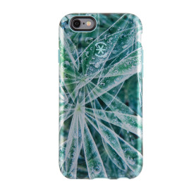 Speck Candyshell Inked Luxe - iPhone 6/6s - Silver Leaves/River Blue