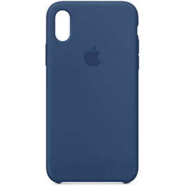 Apple iPhone X Silicone Case -  Blue Cobalt