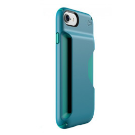 Speck Presidio Wallet - iPhone 7 - Mineral Teal/Jewel Teal
