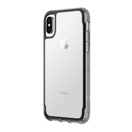Griffin Survivor Clear for iPhone X - Black/Smoke/Clear