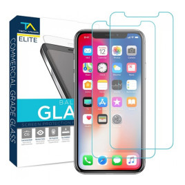 Tech Armor Elite Ballistic Glas Screen Protector para iPhone X - 2 pack