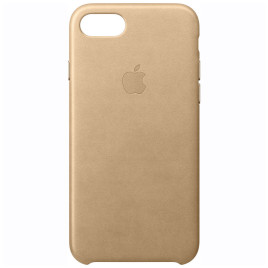 Apple iPhone 7 Leather Case - Tan