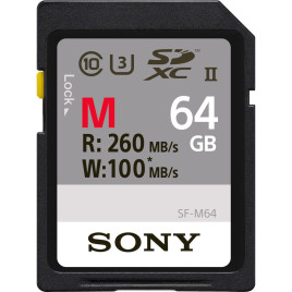 Sony 64GB M Series UHS-II SDXC Memory Card