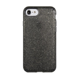 Speck Presidio Clear Glitter Case for iPhone 7 - Onyx Black