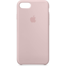 Apple Phone 8 Silicone Case - Pink Sand
