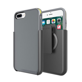Incipio Performance Series Ultra with Holster for iPhone 7 Plus - Charcoal Gray/Yellow