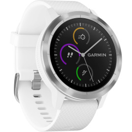 Garmin Vivoactive 3 - White With Stainless Hardware