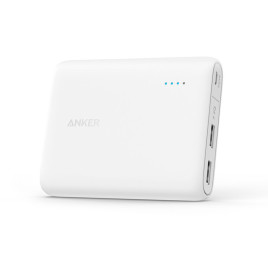 Anker - PowerCore Power Bank 10400mAh - White