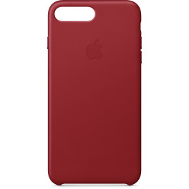 Apple iPhone 8 Plus Leather Case - Red