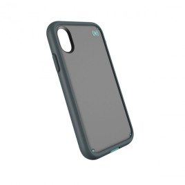 Speck iPhone X Presidio Ultra - Sand Grey/Surf Teal/Mountainside Grey