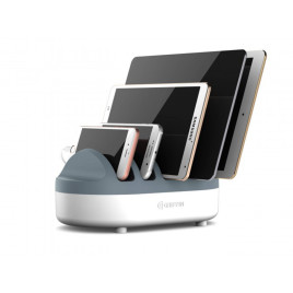 Griffin Powerdock Pro Multi-charger Dock Charges 5 USB Devices