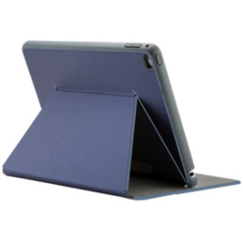 Speck DuraFolio LUXURY EDITION for iPad mini 4 - Brushed Metal Blue/Symphony Blue/Charcoal/Slate