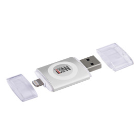IBINN Memoria Flash 32GB, USB 3.0 Lightning para iPhone, iPad and iPod - Silver