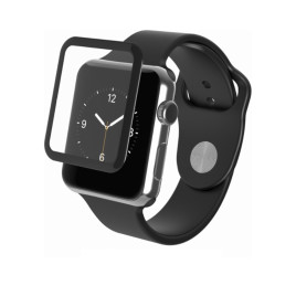ZAGG InvisibleShield Luxe Glass for Apple Watch 38mm - Black