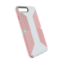 Speck Presidio Grip Case for iPhone 8/7/6/6S Plus - Dove Grey / Tart Pink