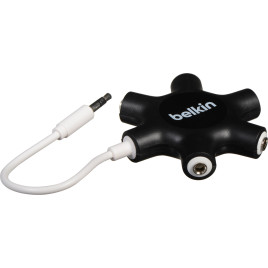 Belkin RockStar 5-Way Headphone Splitter - Black
