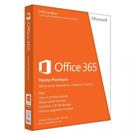 Microsoft Office 365 Home Premium - Medialess