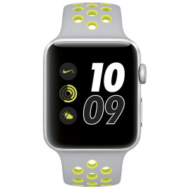 Apple Watch S2 Nike+ 42mm Silver Aluminum Case Cool Gray/Volt Nike Sport Band