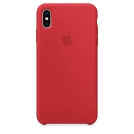Apple iPhone XS Max Silicone Case - Red