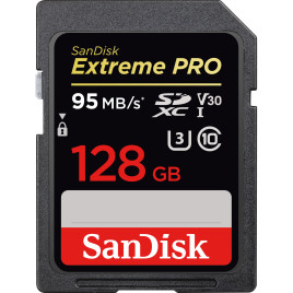 SanDisk 128GB Extreme Pro UHS-I SDXC Memory Card